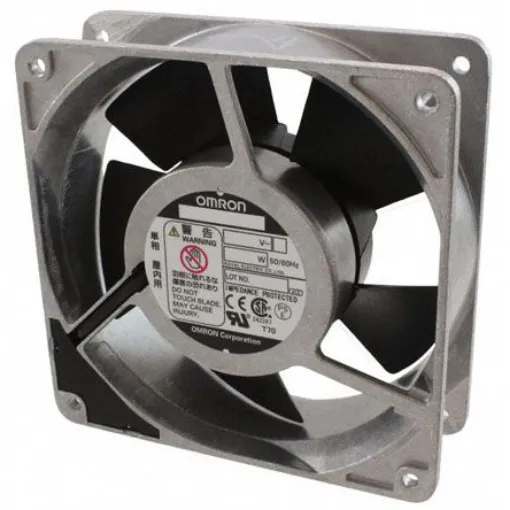 Omron R87F Series Axial Fan, 200 V ac, AC Operation, 162m³/h, 16W, 105mA Max, 120 x 120 x 38mm - R87F-A4A15HP product image