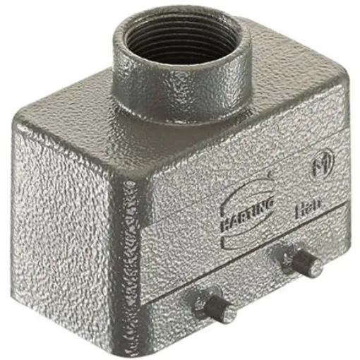 HARTING Han Hv E Heavy Duty Power Connector Hood, M25 Thread - 19340030421 product image