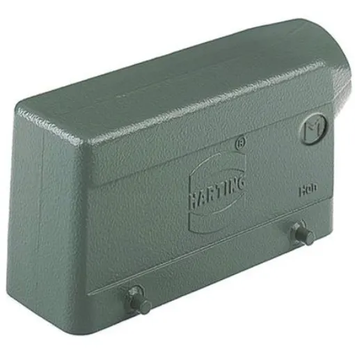 HARTING Han Hv E Heavy Duty Power Connector Hood, M25 Thread, Side Entry - 19340100521 product image