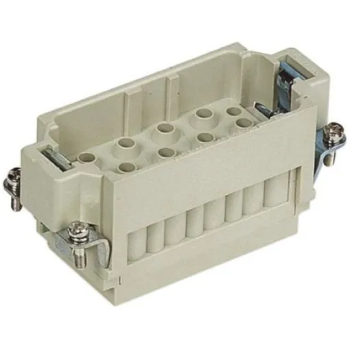 HARTING Heavy Duty Power Connector Insert, 40A, Male, Han-Com Series, 12 Contacts - 09320123001 product image
