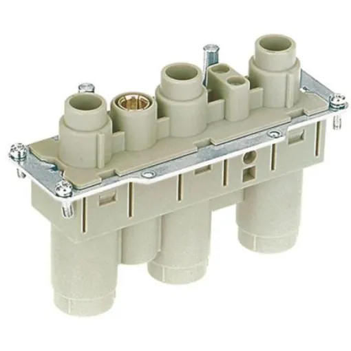 HARTING Heavy Duty Power Connector Insert, 200A, Female, HAN K, High Current Connectors Series, 3 Contacts - 09380052701 product image
