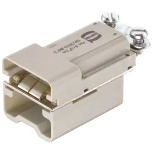 HARTING Heavy Duty Power Connector Insert, 10A, Male, HAN Brid Series, 6 Contacts - 09120062694 product image