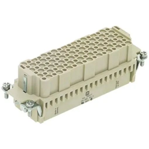 HARTING Heavy Duty Power Connector Insert, 10A, Female, Han DD Series, 108 Contacts - 09161083111 product image
