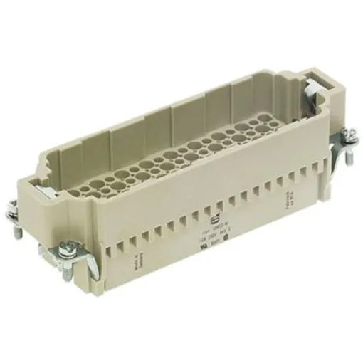 HARTING Heavy Duty Power Connector Insert, 10A, Male, Han DD Series, 108 Contacts - 09161083011 product image