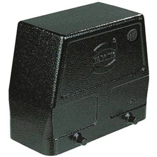 HARTING Han M Heavy Duty Power Connector Housing, M25 Thread, Side Entry - 19370100526 product image