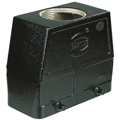 HARTING Han M Heavy Duty Power Connector Hood, M32 Thread, Top Entry - 19370160427 product image