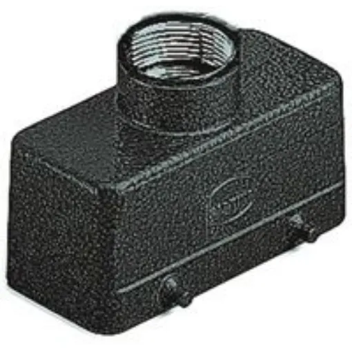 HARTING Han M Heavy Duty Power Connector Hood, M32 Thread, Top Entry - 19370240427 product image