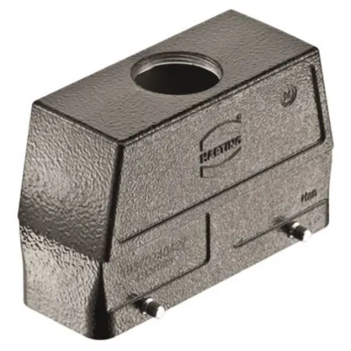 HARTING Han M Heavy Duty Power Connector Hood, M40 Thread, Top Entry - 19370240428 product image