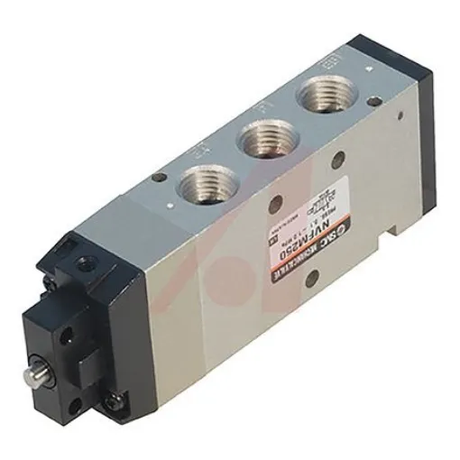 SMC Basic 4/2 Pneumatic Manual Control Valve VFM200 Series, NPT 1/4, 1/4, III B - NVFM250-N02-00 product image
