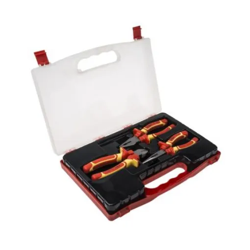 RS PRO 3-Piece Plier Set, VDE/1000V, 250 mm Overall - 8473734 product image