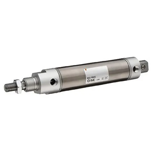 SMC Pneumatic Piston Rod Cylinder - 3/4in Bore, 50.8mm Stroke, NCM Series, Double Acting - NCMB075-0200C product image