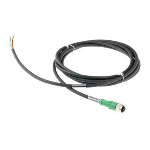 Phoenix Contact Straight Female 8 way M12 to 8 way Unterminated Sensor Actuator Cable, 3m - 1522600 product image