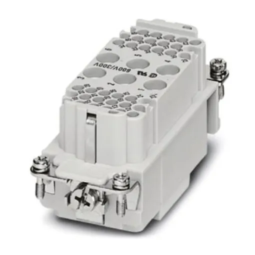 Phoenix Contact Heavy Duty Power Connector Insert, 40A, Female, HC-K 6/36 EBUC Series - 1636389 product image