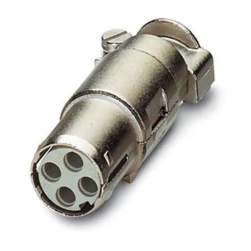 Phoenix Contact Heavy Duty Power Connector Insert, HC-M-EMV-BU/3-9.5 Series - 1636091 product image
