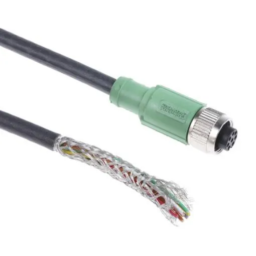Phoenix Contact Straight Female 8 way M12 to Sensor Actuator Cable, 10m - 1522891 product image