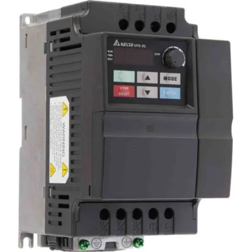 Delta Electronics Inverter Drive, 2.2 kW, 3 Phase, 400 V ac, 7.1 A, VFD-EL Series - VFD022EL43A product image