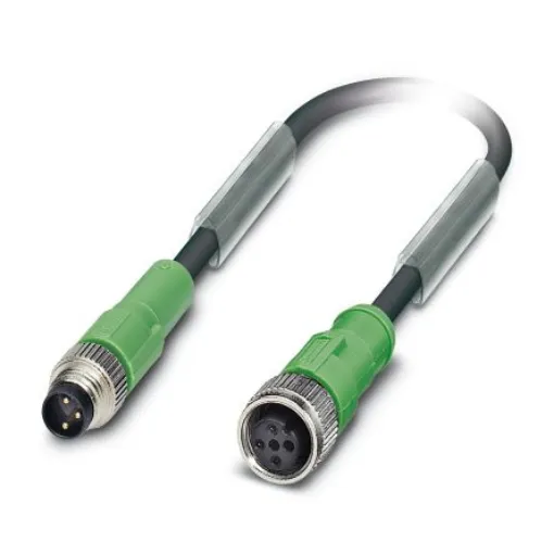 Phoenix Contact Straight Male 3 way M8 to Straight Female 3 way M12 Sensor Actuator Cable, 3m - 1682333 product image