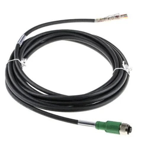 Phoenix Contact Straight Female 8 way M12 to Sensor Actuator Cable, 5m - 1522888 product image