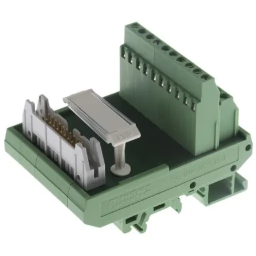 Phoenix Contact 20-Contact Male Interface Module, Flat Ribbon Cable Connector, DIN Rail Mount, 1A - 2281047 product image