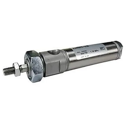 SMC Pneumatic Piston Rod Cylinder - 3/4in Bore, 4in Stroke, Single Acting - NCMKB075-0400S product image