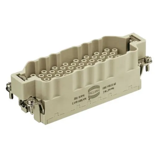 HARTING Heavy Duty Power Connector Insert, 16A, Male, Han EEE HMC Series, 64 Contacts - 09322643001 product image