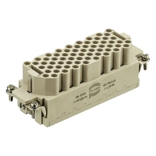 HARTING Heavy Duty Power Connector Insert, 16A, Female, Han EEE HMC Series, 64 Contacts - 09322643101 product image