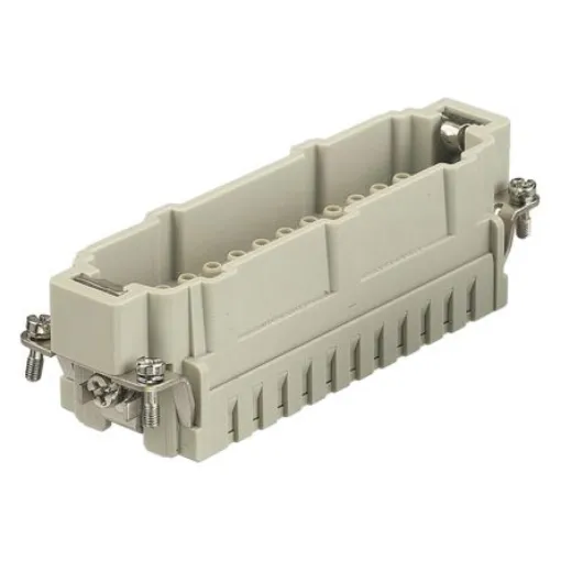 HARTING Heavy Duty Power Connector Insert, 16A, Male, Han E HMC Series, 24 Contacts - 09332242602 product image