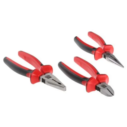 RS PRO 3-Piece Plier Set, 200 mm Overall - 8755815 product image