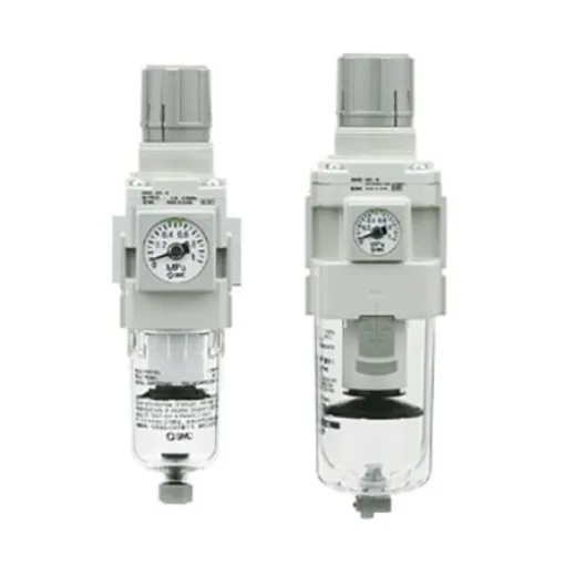 SMC AW30 Filter Regulator, 5µm, G 3/8, Automatic, 10 bar - AW30-F03D-R-B product image