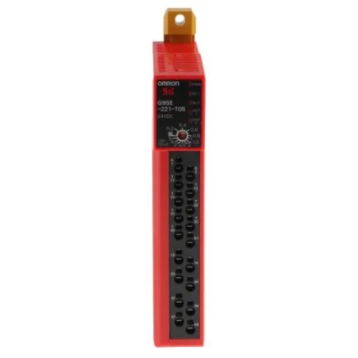 Omron G9SE Time Delay Safety Relay, 24V dc, Dual-Channel, 2 Safety Contacts - G9SE-221-T05 DC24 product image