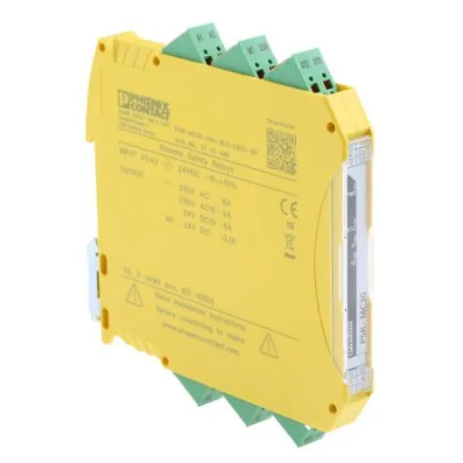 Phoenix Contact PSRmini PSR-MC30-2NO-1DO-24DC-SP Emergency Stop Safety Relay, 24V dc, Dual-Channel, 2 Safety Contacts - 2700499 product image