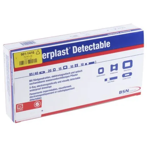 RS PRO Blue Plasters Plaster, 95 Per Package - 9011416 product image