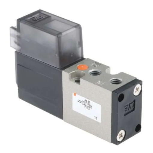 SMC Pneumatic Solenoid Valve - Pilot/Pilot Metric M5 VZ1000 Series 24V dc - VZ1120-5MOZ-M5-Q product image