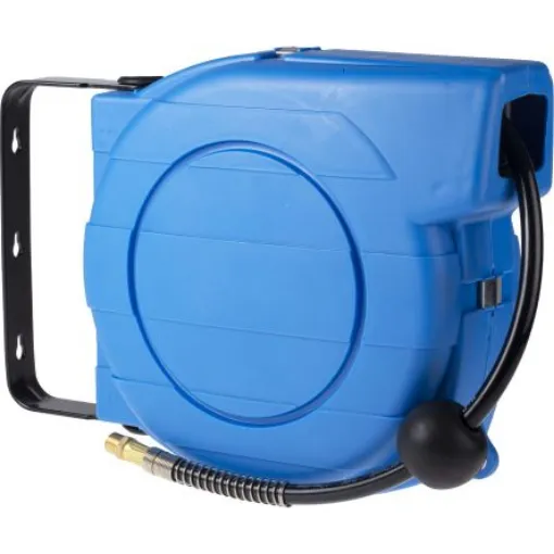RS PRO Wall Mounted 9m Air Hose Reel, 8mm Inner Diameter - 9119443 product image
