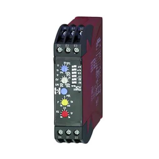 Hiquel Voltage Monitoring Relay, 1 Phase, DPDT, DIN Rail - ICV 115Vac product image