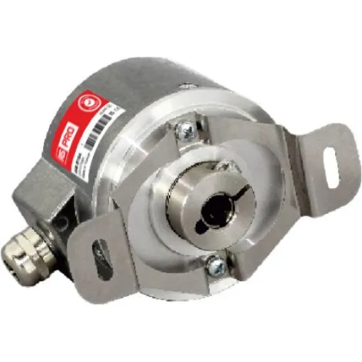 RS PRO Incremental Encoder, 5000ppr ppr, Push Pull Signal, Hollow Type, 12mm Shaft - 100451 product image
