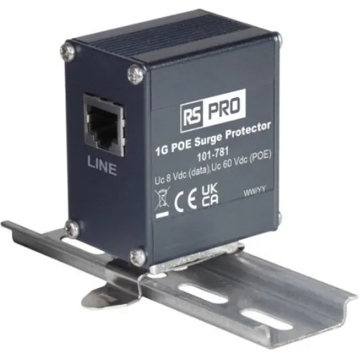 RS PRO Industrial Surge Protector, 2000A, 70 V, DIN Rail Mount - 101781 product image
