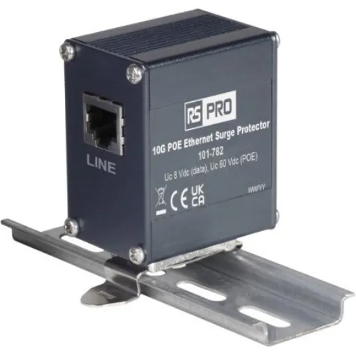 RS PRO Industrial Surge Protector, 2000A, 70 V, DIN Rail Mount - 101782 product image