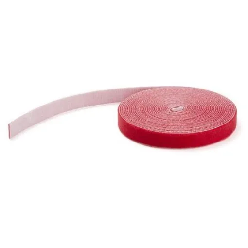 StarTech.com Red Hook & Loop Tape, 30.5m x 19mm - HKLP100RD product image