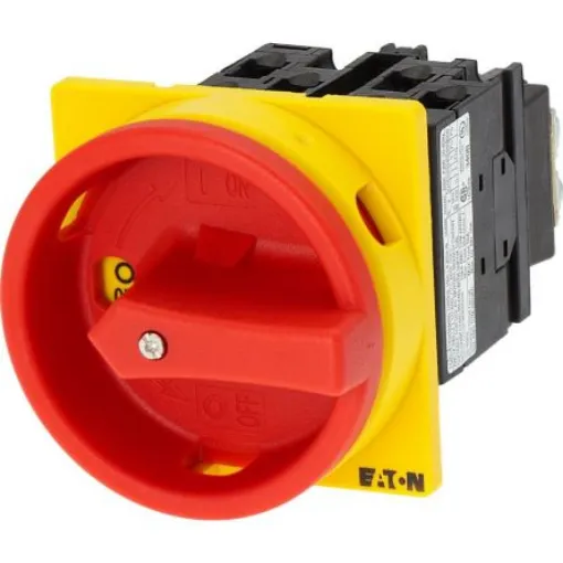 Eaton 3P Pole Panel Mount Isolator Switch - 20A Maximum Current, 6.5kW Power Rating, IP65 - 015571 T0-3-15683/EA/SVB product image