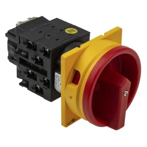 Eaton 6P Pole Panel Mount Isolator Switch - 20A Maximum Current, 6.5kW Power Rating, IP65 - 029382 T0-3-8342/EA/SVB product image