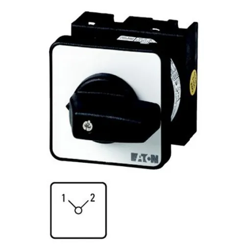 Eaton, 4PST 2 Position 90° Changeover Cam Switch, 690V ac, 20A, Rotary Actuator - 050712 T0-4-8223/E product image