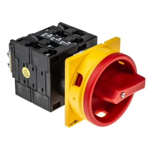 Eaton 6P Pole Panel Mount Isolator Switch - 32A Maximum Current, 13kW Power Rating, IP65 - 071326 T3-3-8342/EA/SVB product image