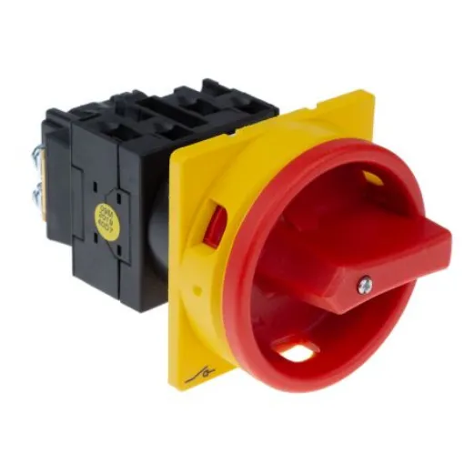 Eaton 3P Pole Panel Mount Isolator Switch - 20A Maximum Current, 6.5kW Power Rating, IP65 - 081588 T0-2-15679/EA/SVB product image