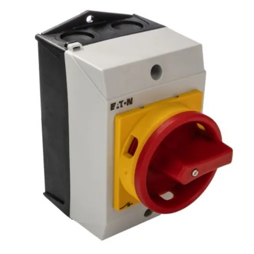Eaton 3P Pole Surface Mount Isolator Switch - 20A Maximum Current, 6.5kW Power Rating, IP65 - 207149 T0-2-15679/I1/SVB product image