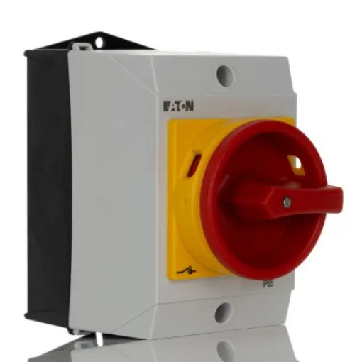 Eaton 3P Pole Surface Mount Isolator Switch - 20A Maximum Current, 6.5kW Power Rating, IP65 - 207157 T0-3-15683/I1/SVB product image