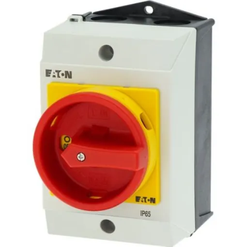 Eaton 6P Pole Surface Mount Isolator Switch - 20A Maximum Current, 6.5kW Power Rating, IP65 - 207159 T0-3-8342/I1/SVB product image