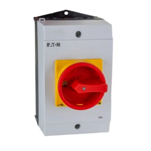 Eaton 6P Pole Surface Mount Isolator Switch - 32A Maximum Current, 13kW Power Rating, IP65 - 207208 T3-3-8342/I2/SVB product image