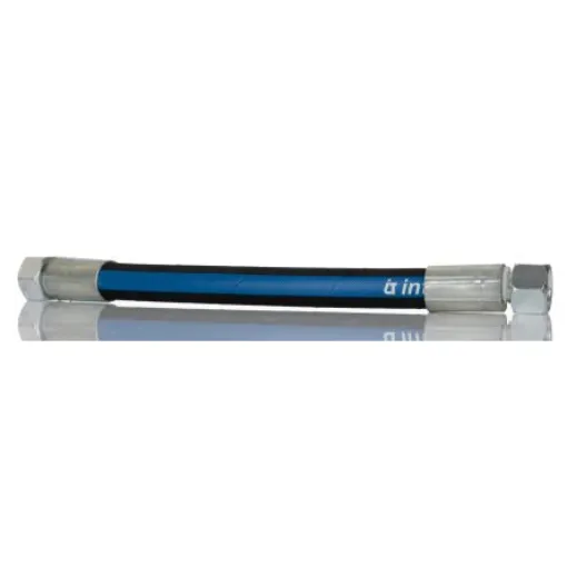 RS PRO 258mm Synthetic Rubber Hydraulic Hose Assembly, 330bar Max Pressure - 1101998 product image