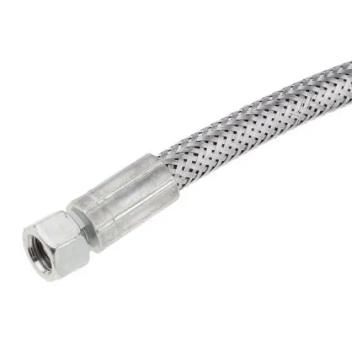 RS PRO 2000mm Galvanized Steel Wire Hydraulic Hose Assembly, 190bar Max Pressure - 1102247 product image